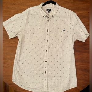 Nice Billabong Short Sleeve Button Down Shirt
